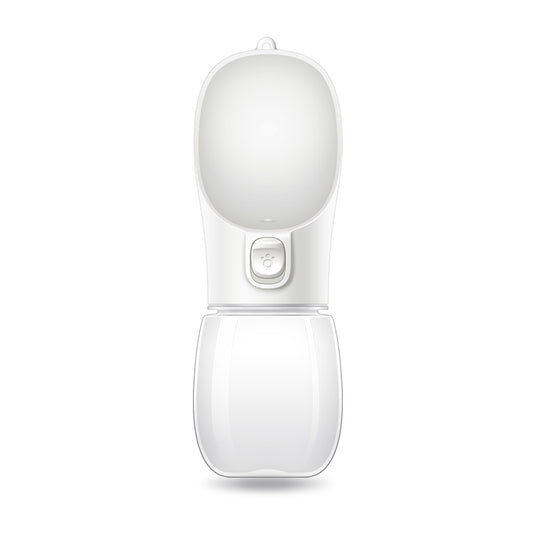 Portable Drinking Cup For Pets - Color: White, Size: 350ML
